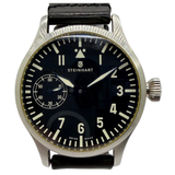Steinhart Pilot Nav B-UHR 44mm Manual Winding Black Dial Watch