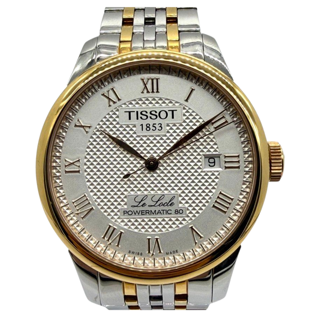 Tissot Le Locle Powermatic 80 39mm Automatic Silver Dial Steel Watch
