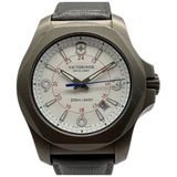 Victorinox Swiss Army 43mm Quartz Titanium Case White Dial Watch 241772