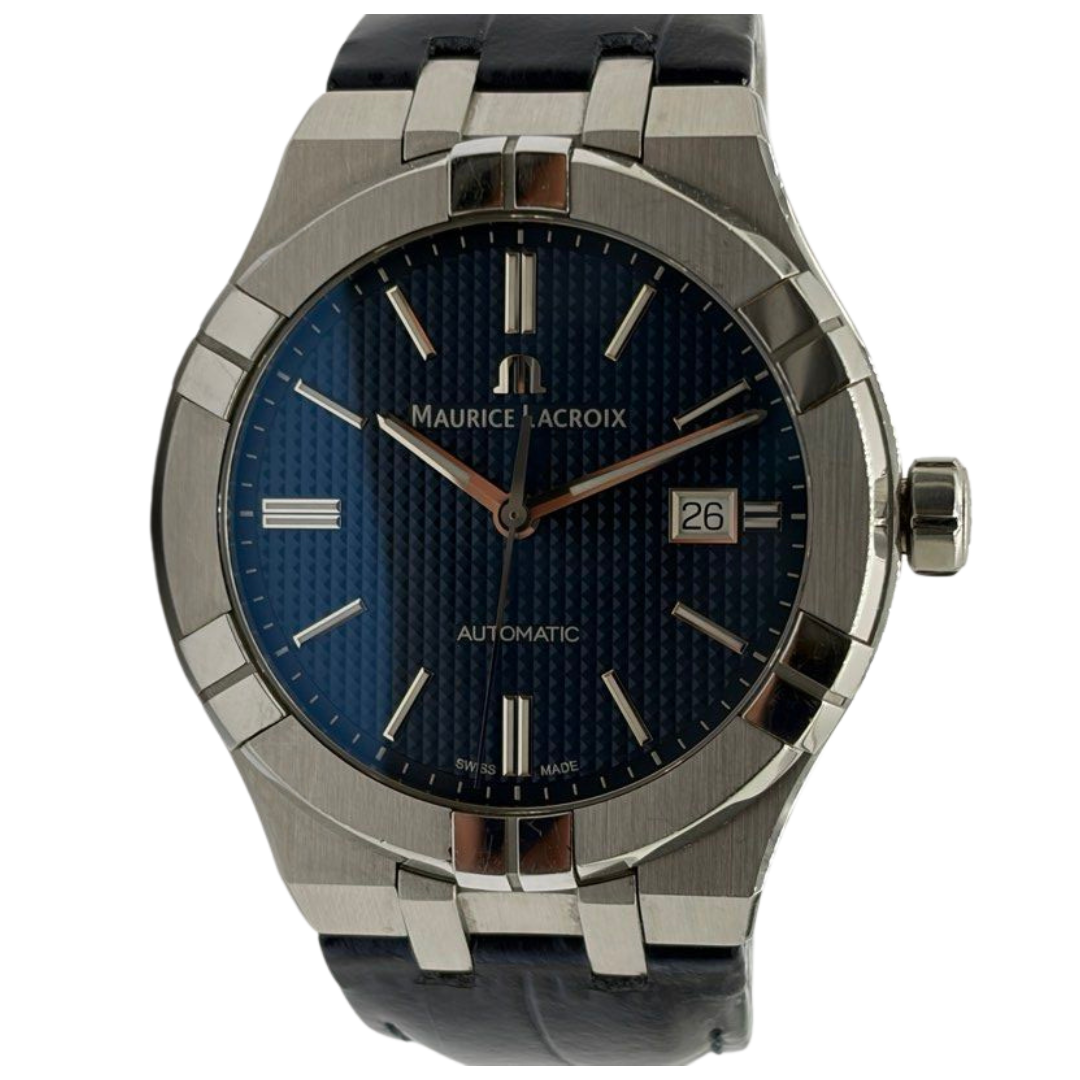 Maurice Lacroix Aikon 42mm Automatic Blue Dial Watch AI6008