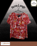 Chiffon Floral Shirt by Rena Lange