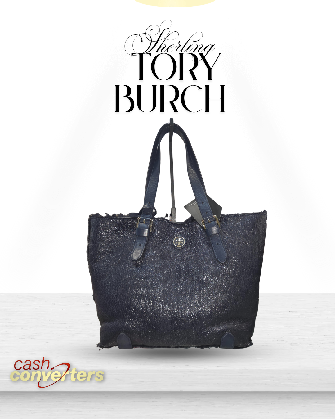 Tory Burch Shearling Tote Bag Main image
