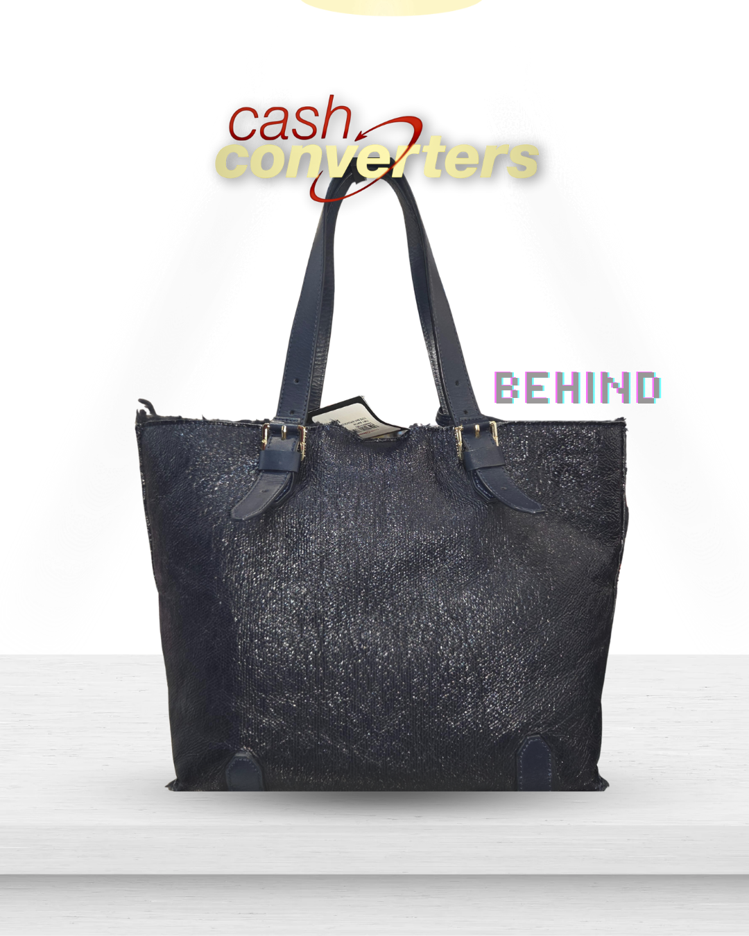 Tory Burch Shearling Tote Bag