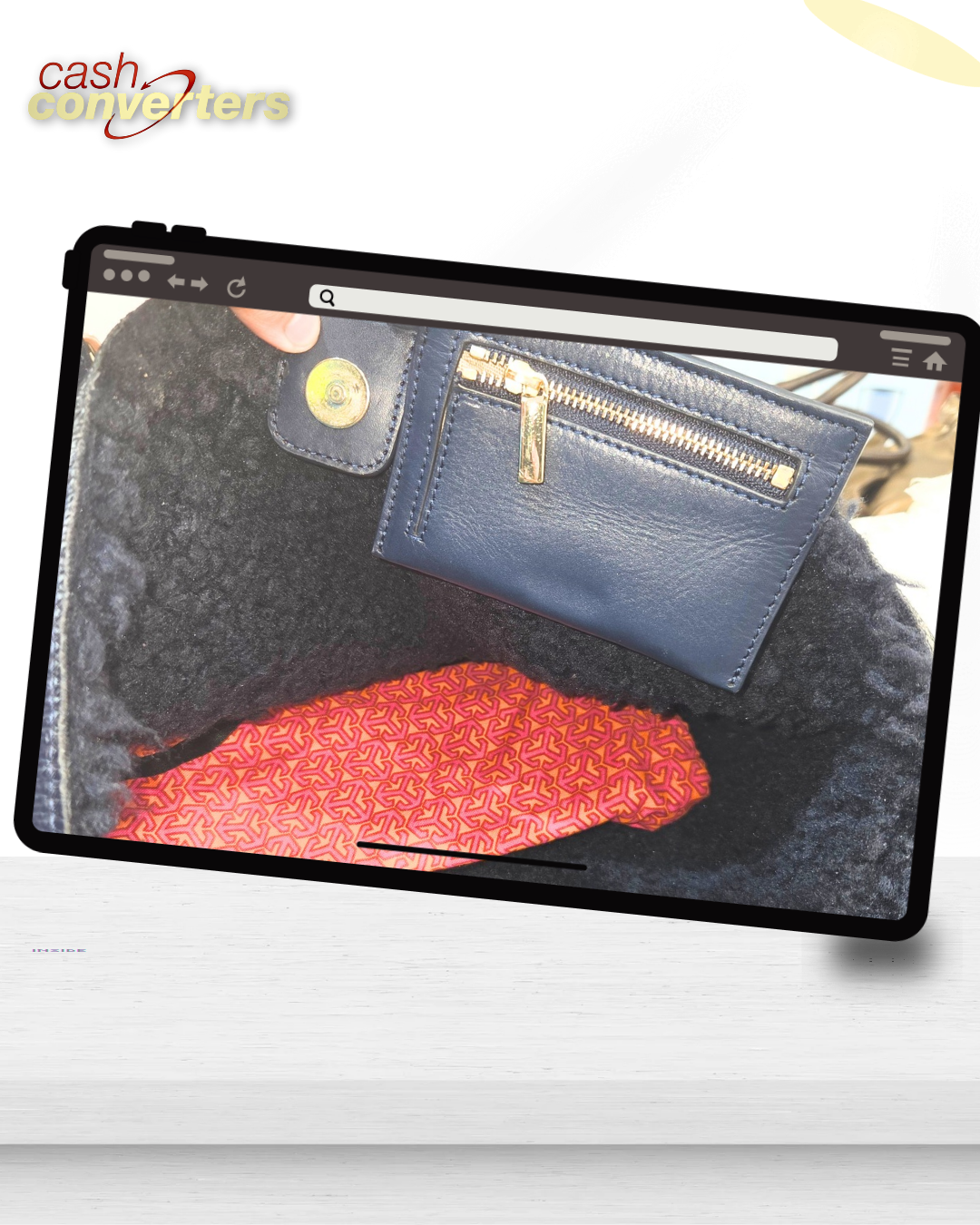 Tory Burch Shearling Tote Bag Secondary image