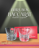 Laura Box Baccarat Tumbler Crystal