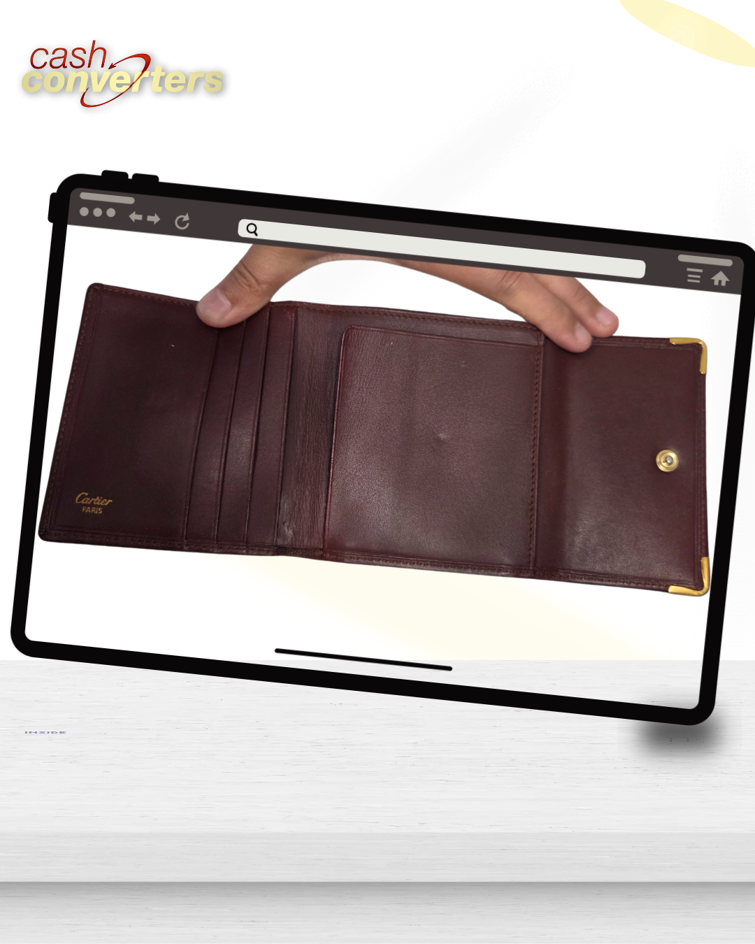 Cartier Short Wallet French Style Secondary image