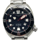 Zodiac Oceanaire Automatic Divers 44mm Black Dial Steel Watch ZO8000