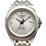 Tissot PRC100 43mm Quartz Silver Dial Steel Watch