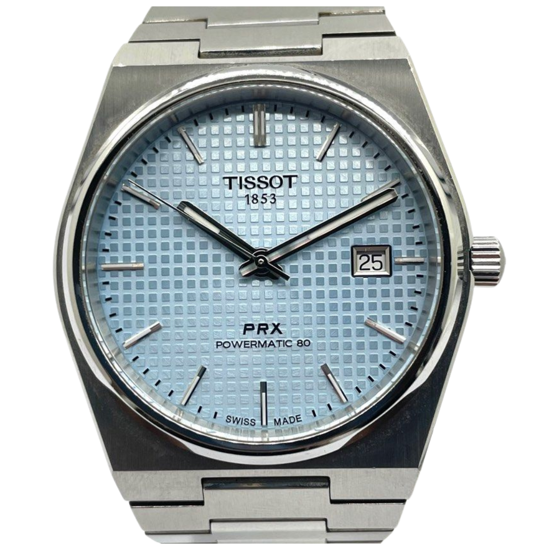 Tissot PRX Powermatic 80 40mm Automatic Blue Dial Steel Watch