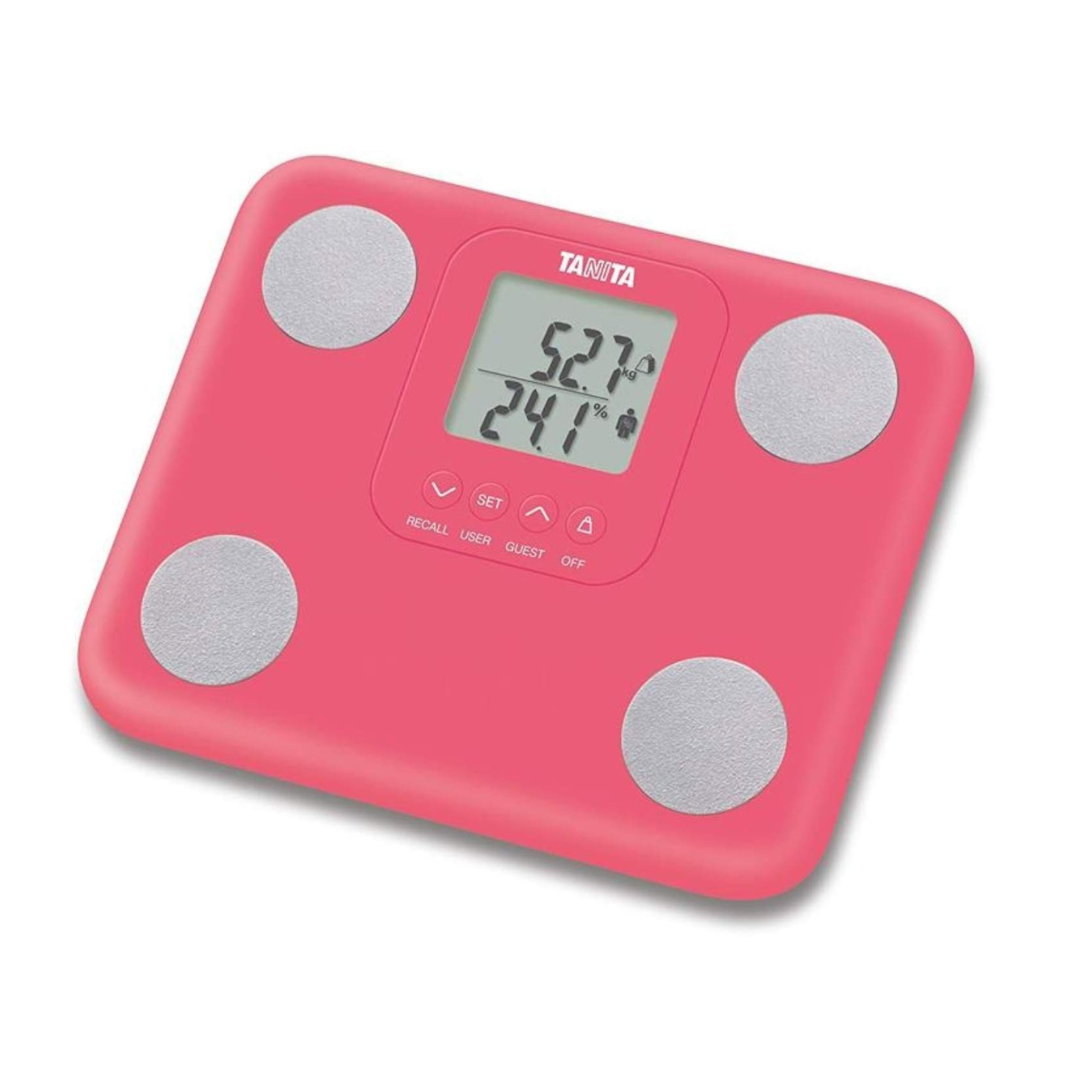 Tanita BC730 Compact and Lightweight Body Composition Monitor, Pink Main image