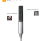 hansgrohe 26867001 Rainfinity 2 Inch Modern Handheld Shower Head