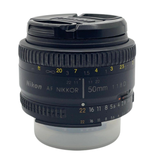 Nikon AF FX NIKKOR 50mm f/1.8D Lens with Auto Focus for Nikon DSLR Cameras