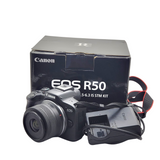 Canon EOS R 50 Mirrorless RF-S f/4.5-6.3 18-45mm IS STM Kit