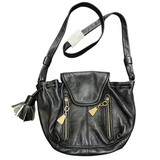 Chloe See by Chloe Black Leather Shoulder Bag