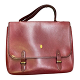 Cartier Must Line Trinity Burgundy Leather Business Bag