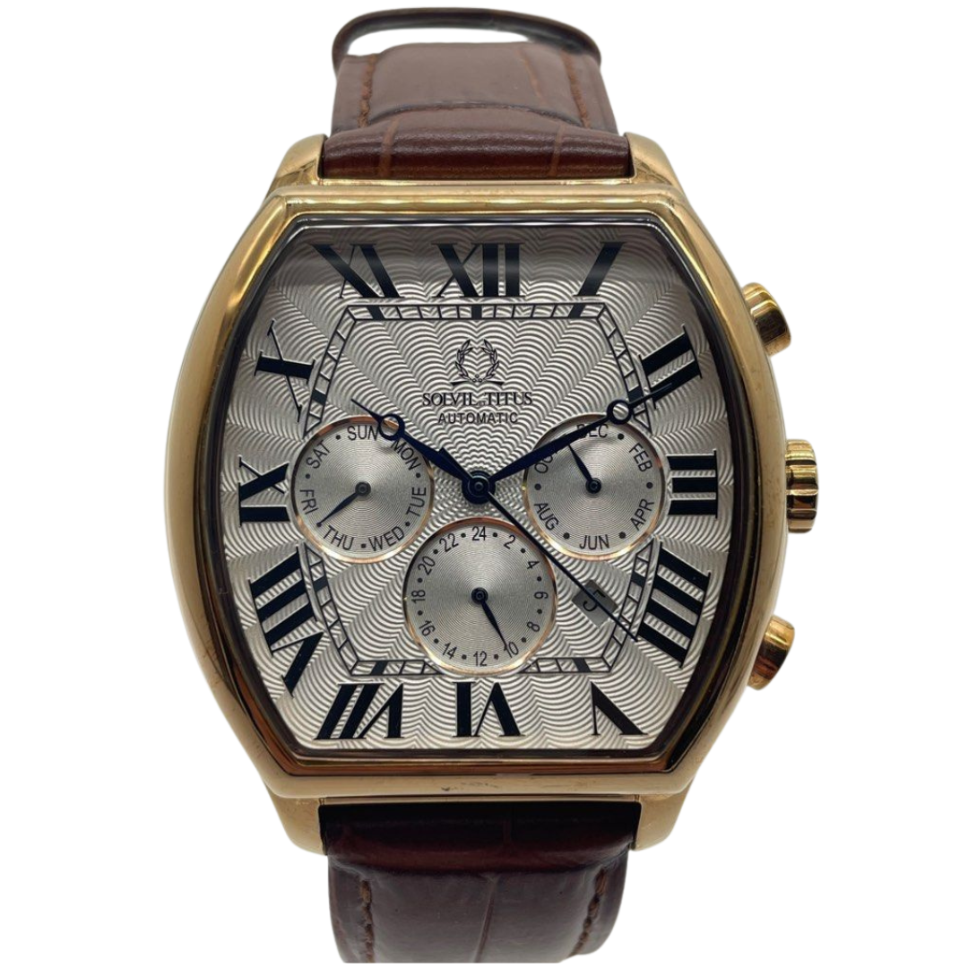 Solvil ET Titus W06-03151-003 40mm Automatic Watch – Cash Converters