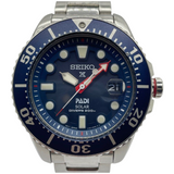 Seiko Prospex Padi SNE435 46mm Solar Divers Blue Dial Watch