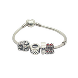Pandora Bracelet with 3 Charms
