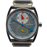 Louis Erard X Alain Silberstein 40mm Automatic Titanium Case Watch