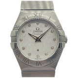 Omega Constellation 27mm Quartz Diamond Steel Watch