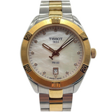 Tissot PR 100 Sport Chic 36mm Quartz Mother of Pearl Dial Watch