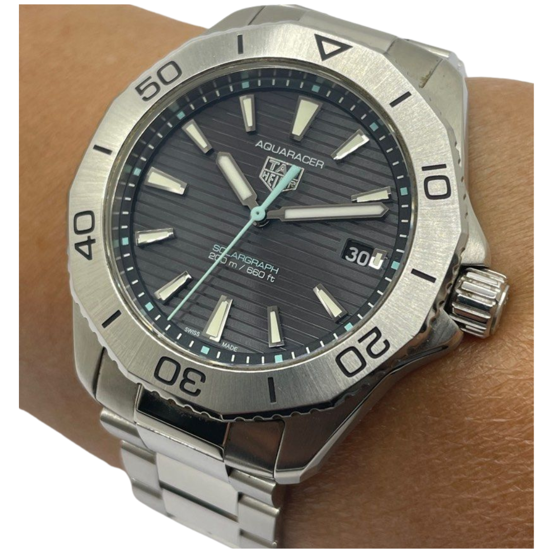 Tag Heuer Aquaracer Professional 200 Solargraph 40mm Black Dial Watch Secondary image