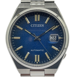 Citizen 40mm Automatic Blue Dial Steel Watch NJ0150-81L