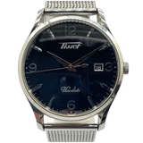 Tissot Heritage Visodate 40mm Quartz Black Dial Steel Watch