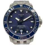 Tissot Seastar 1000 Powermatic 80 42mm Automatic Blue Dial Watch