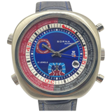 Sorna T23766-64 38mm Automatic Blue Dial Watch