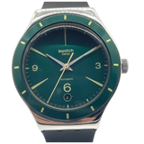 Swatch Green Sky 37.4mm Automatic Watch
