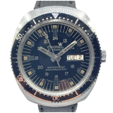 Cornel Day|Date Manual Winding 41mm Automatic Black Dial Vintage Watch “Swiss Made