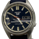 Seiko 4R36-15MO-Automatic/Blue Dial/27.4mm