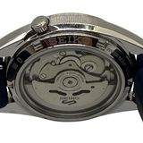 Seiko 4R36-15MO-Automatic/Blue Dial/27.4mm