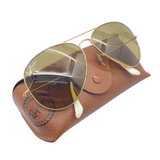 Rayban RB3025 Aviator Sunglasses - Brown, Gold