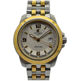 Cyma 30mm Automatic Silver Dial Steel Watch