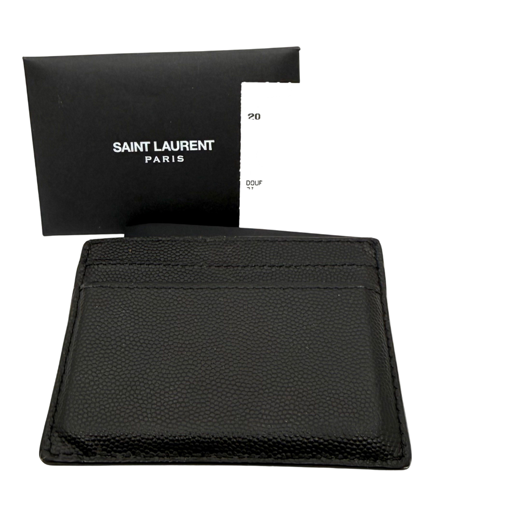Saint Laurent Card Holder-Black