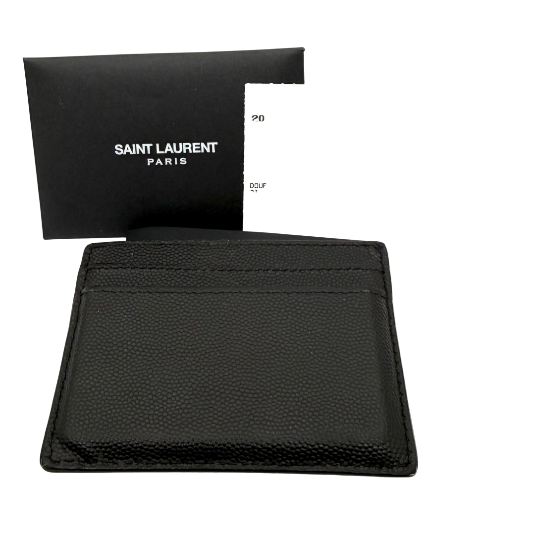 Saint Laurent Card Holder-Black
