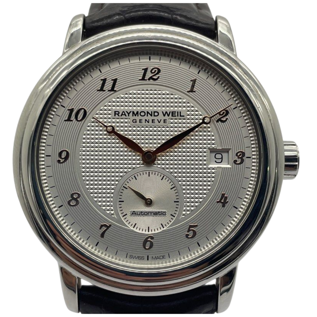 Raymond Weil Maestro 2838 39mm Automatic Silver Dial Watch