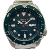 Seiko 5 Sports SRPD63 42.5mm Automatic Green Dial Watch