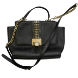 Michael Kors Tina Stud Medium Gold Chain Crossbody Tote Bag