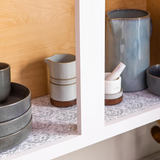 DUCK 286282 Smooth Top Easy Liner Shelf Liner, Under Cabinet Multipack, 6-Rolls, 20" x 6'