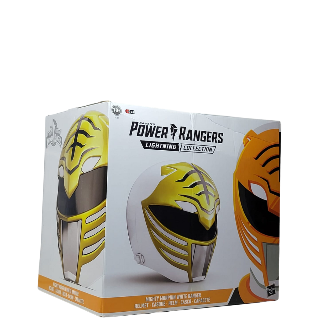 Hasbro Power Rangers Lightning Collection Premium White Ranger Helmet