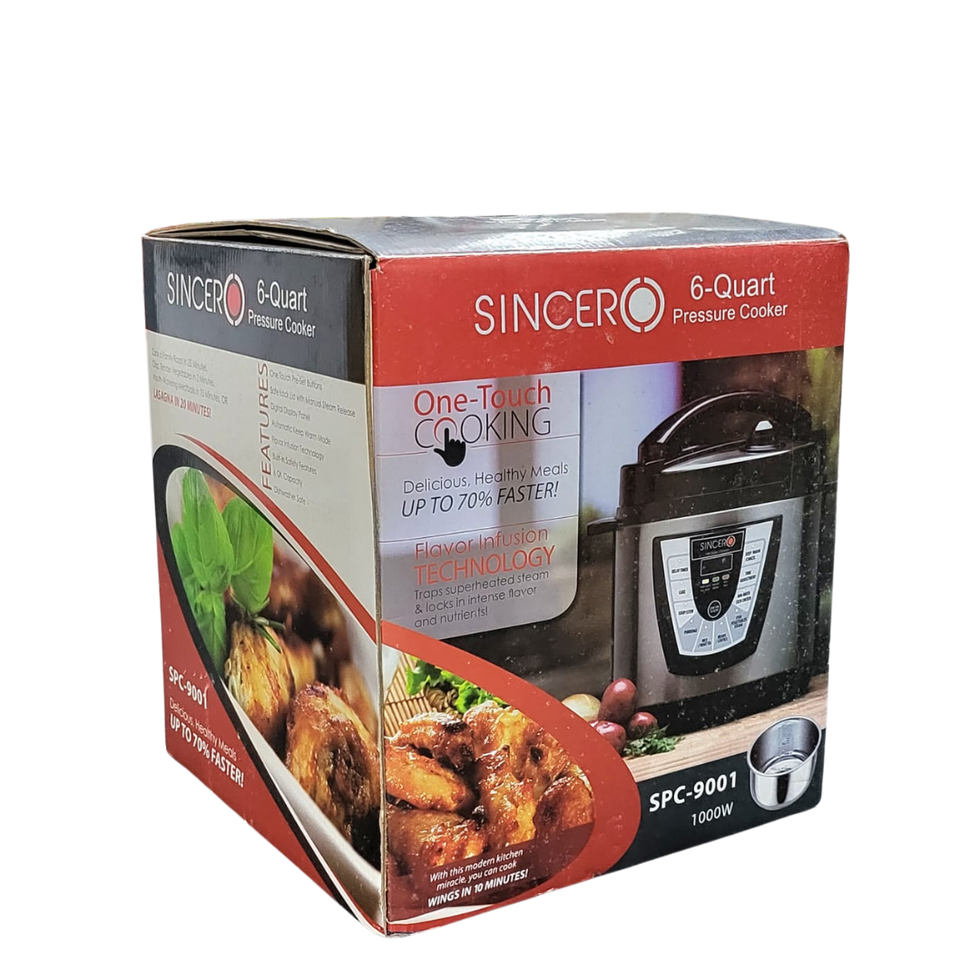 Sincero SPC-9001 8in1 Multifunctional 6L Pressure Cooker