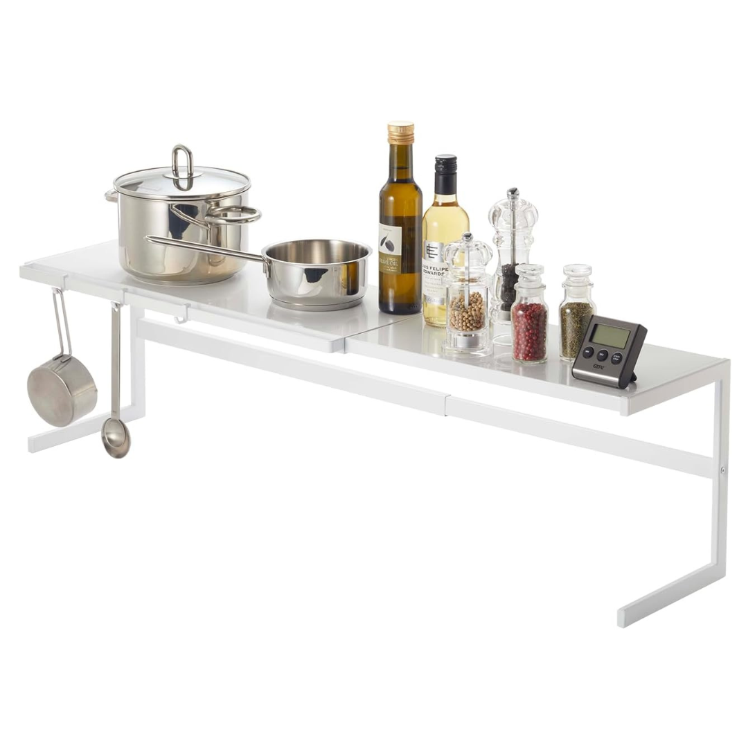 Yamazaki Home Expandable Support Rack-Kitchen Storage Organizer