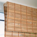 CHICOLOGY Bamboo Roman Shades W23 X L64 Inch