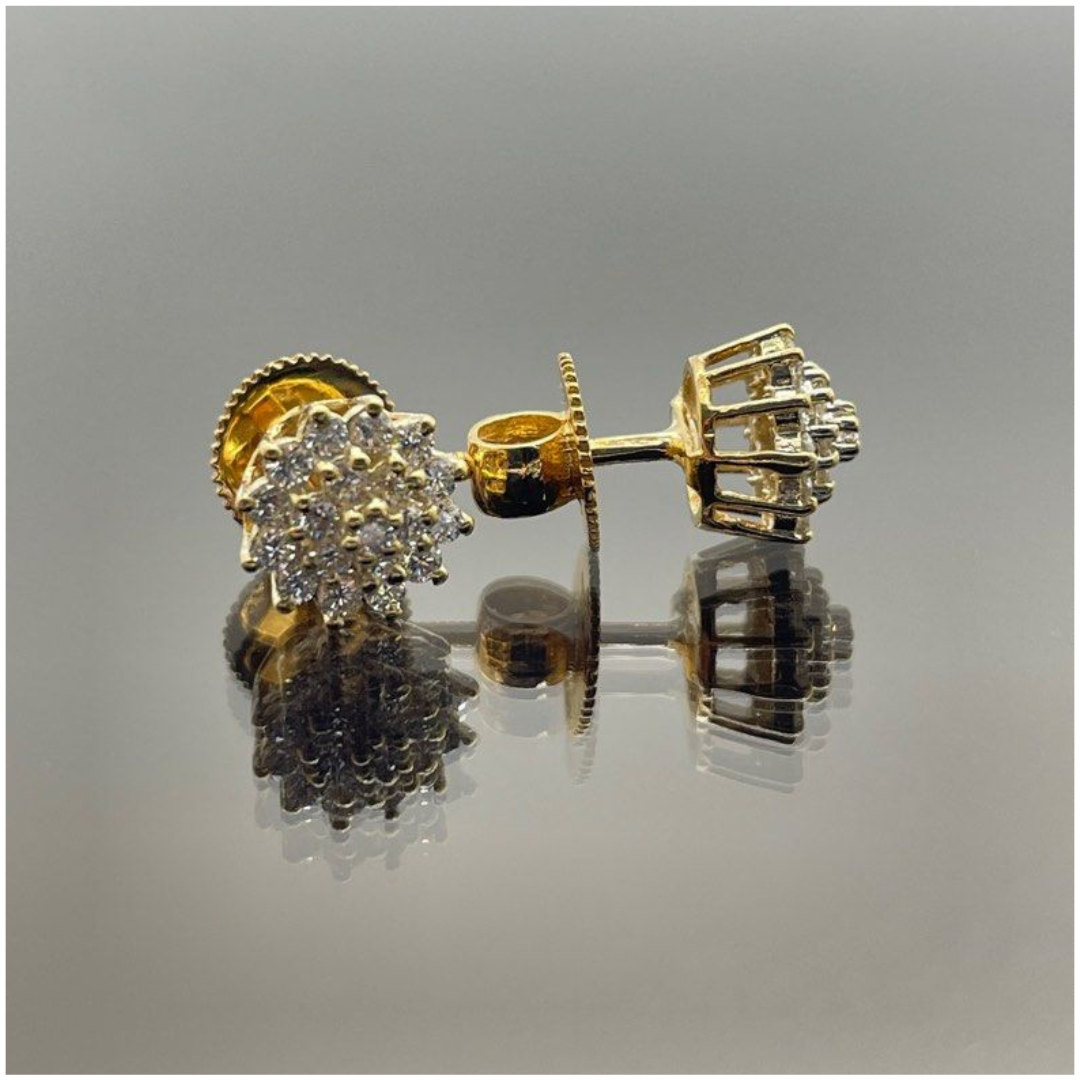 22K/916 Yellow Gold Earring