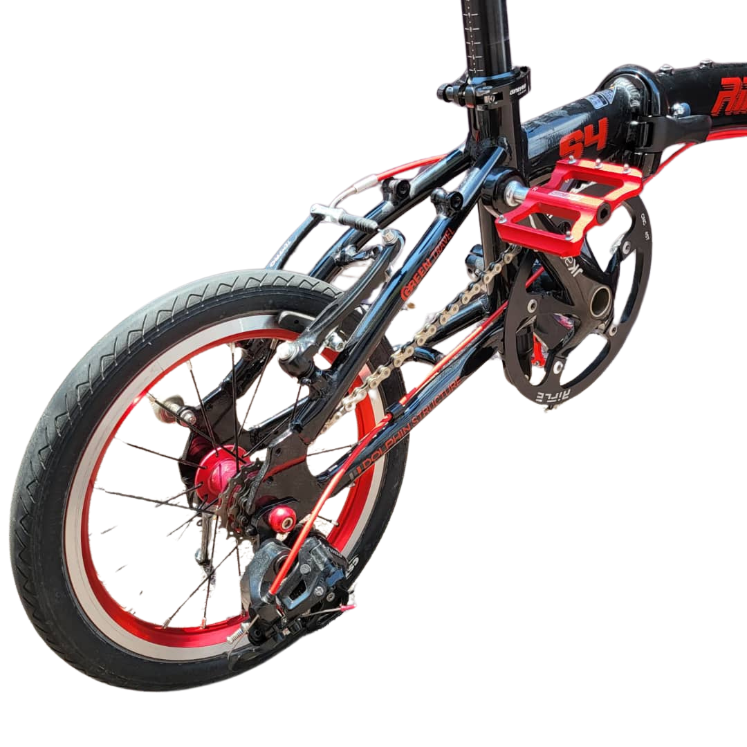 Rifle S4 14inch Light Weight Sensah MX9 3speed Folding Bike