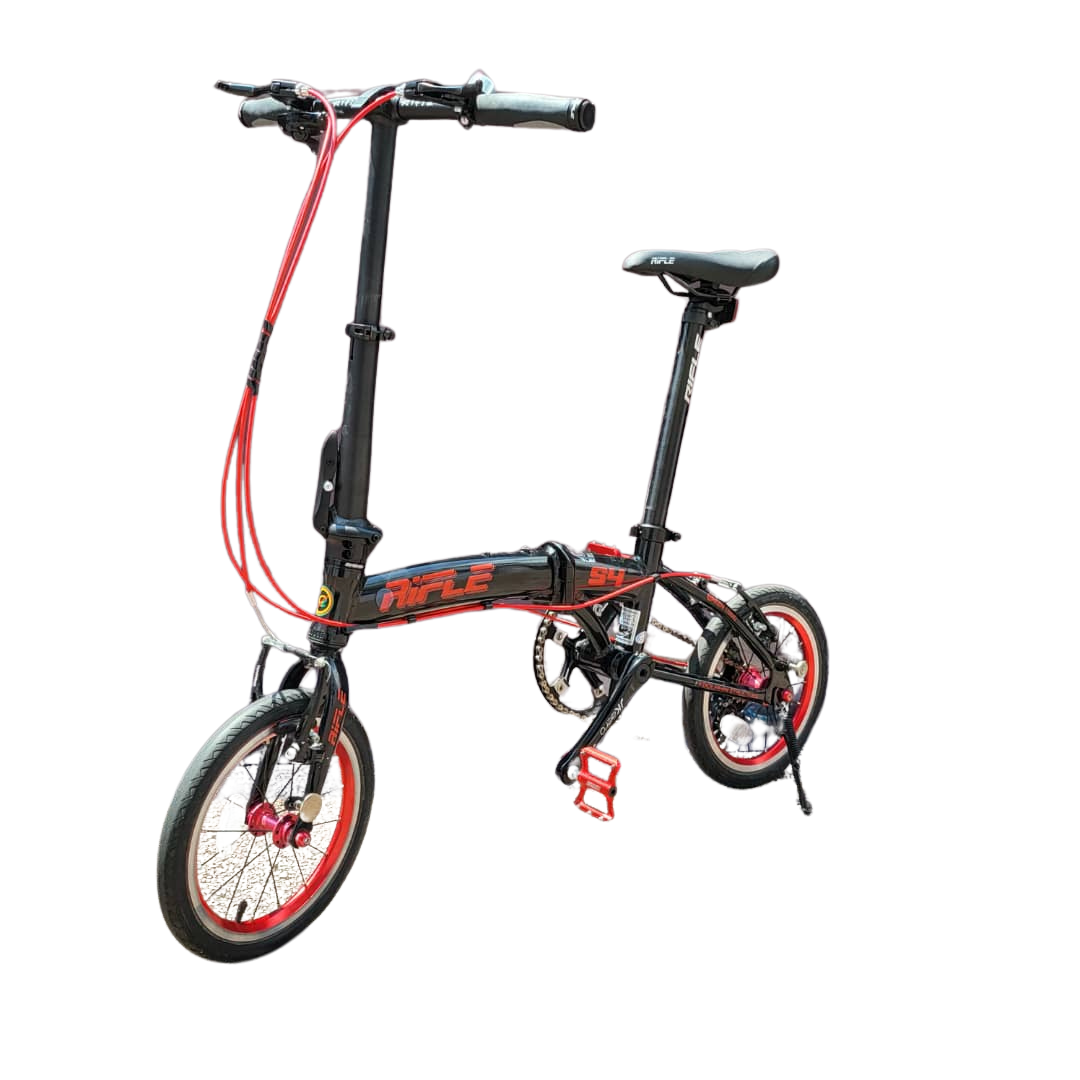 Rifle S4 14inch Light Weight Sensah MX9 3speed Folding Bike