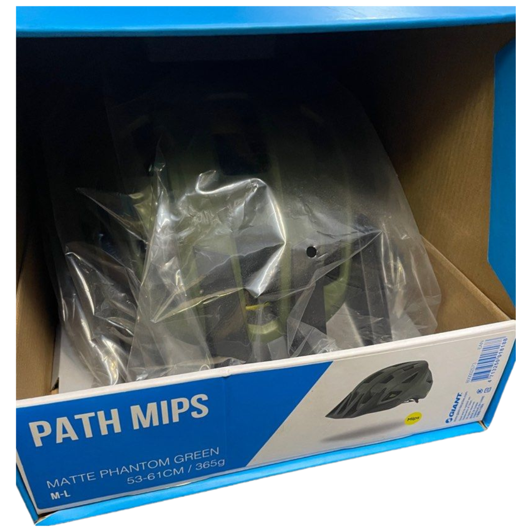 Giant Path MIPS Matte Phantom Green Helmet, M-L